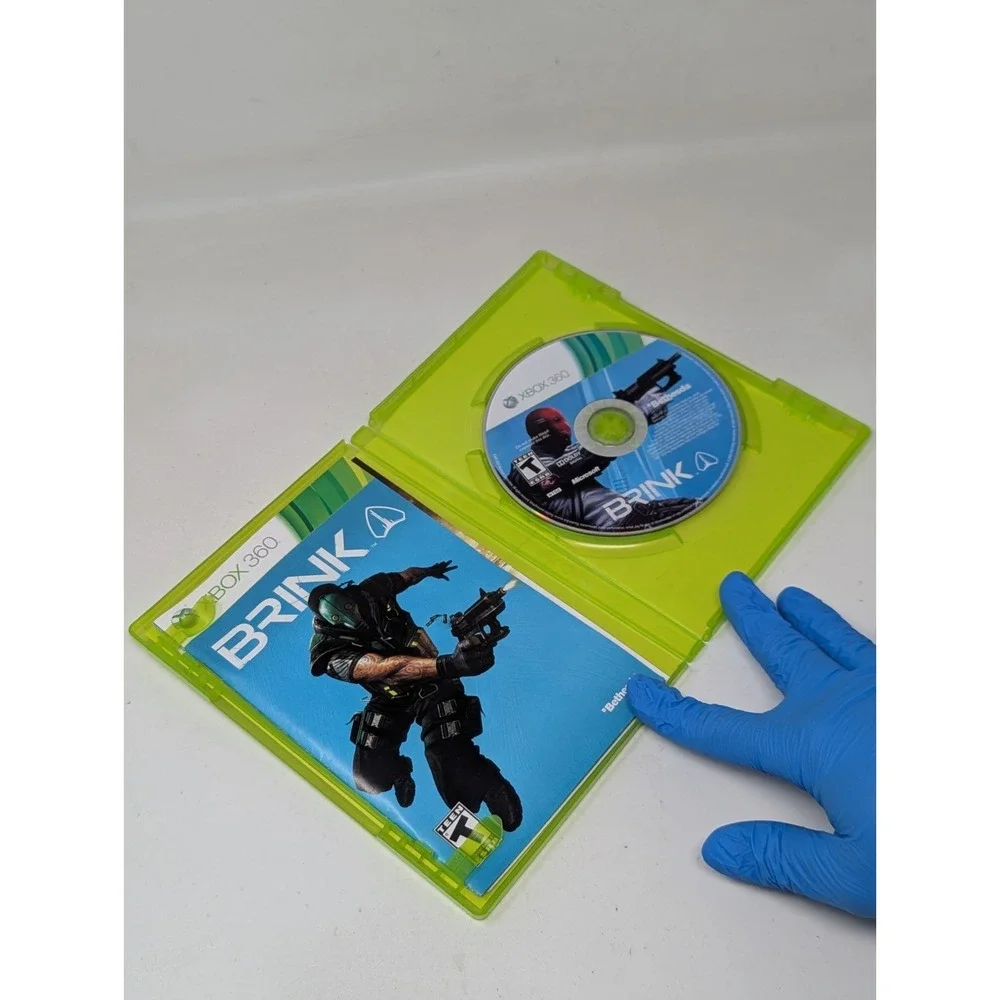 Brink‎ (Microsoft Xbox 360, 2011) Complete w/ Manual Tested Working
